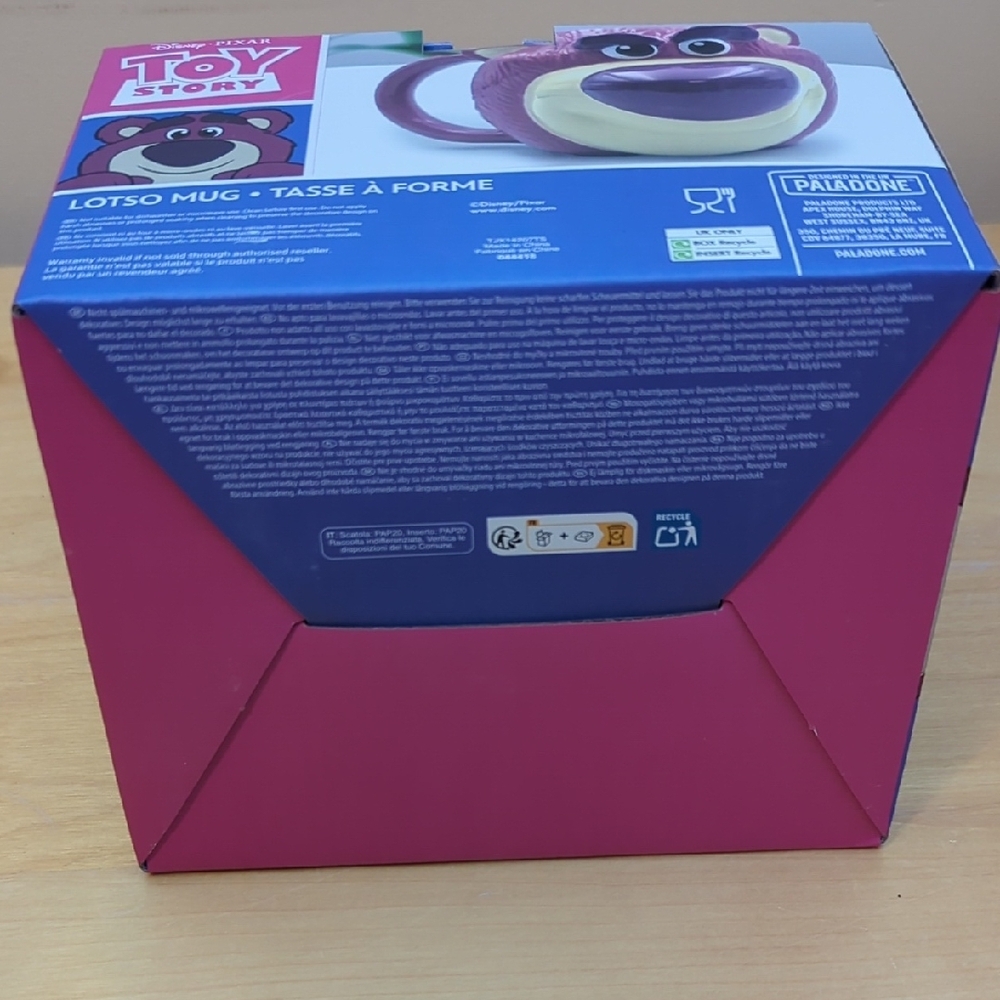 Disney Toy Story Lotso 680ml (22 fl oz) Character Mug Brand New - Picture 7 of 8